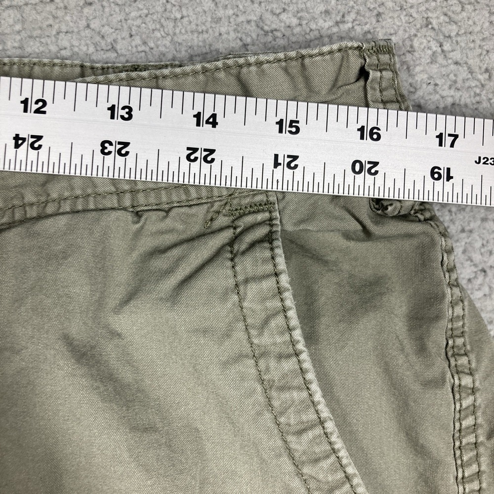 Polo Shorts Mens 34 Olive Green Cargo 12 in Inseam Military Surplus Gorpcore - Picture 4 of 16